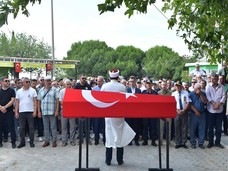 Kıbrıs Gazimiz Mustafa Canbaz’a Son Görev